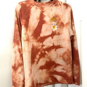 Nike Women's Tie-Dye Sweater - Orange